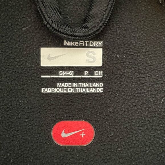 Nike Dri-FIT Cold Weather Thermal Running Hoodie Sweatshirt Black Stretch S - Picture 7 of 9